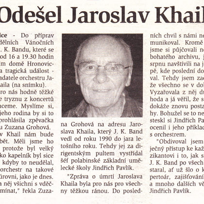 Jaroslav Khail *3.5.1930, +13.12.2006